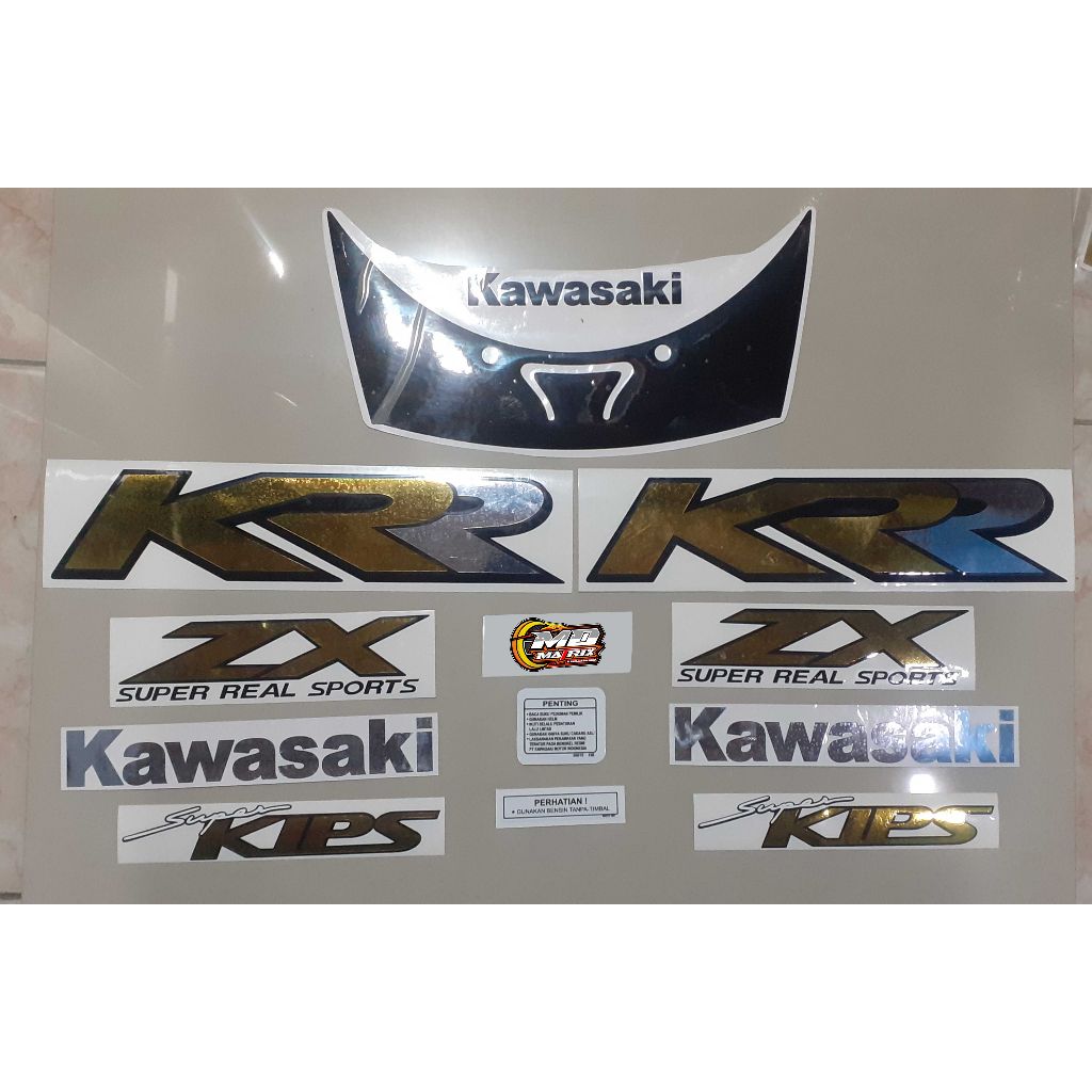 Striping Ninja RR OLD 150 CBU Stiker Striping ZX Variasi Ninja ZX RR Ninja CBU
