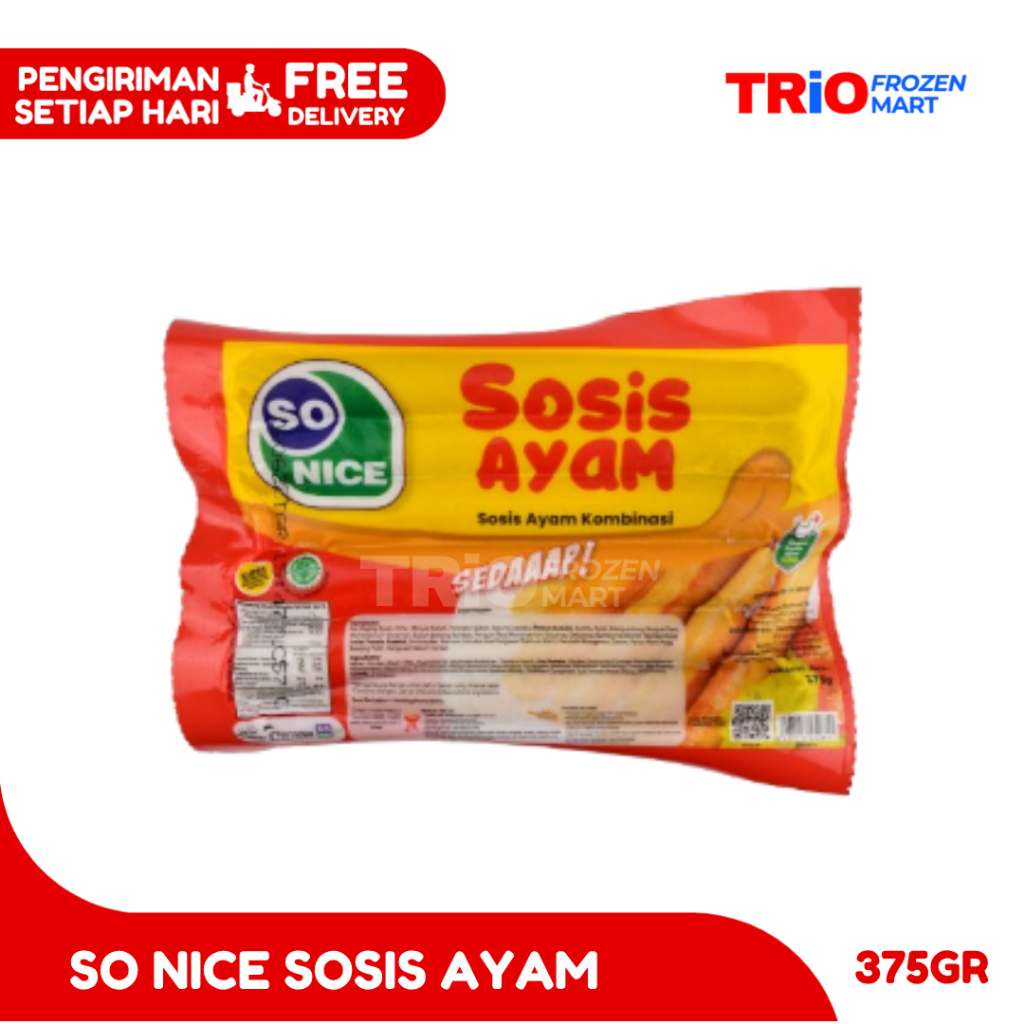 

So Nice Sedap Sosis Ayam 375 gr