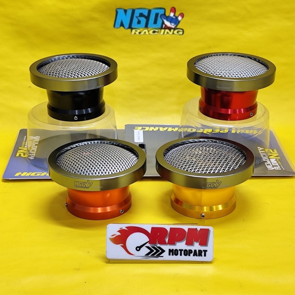 Corong Karbu Velocity NGO PE PWK Aluminium NGO Racing