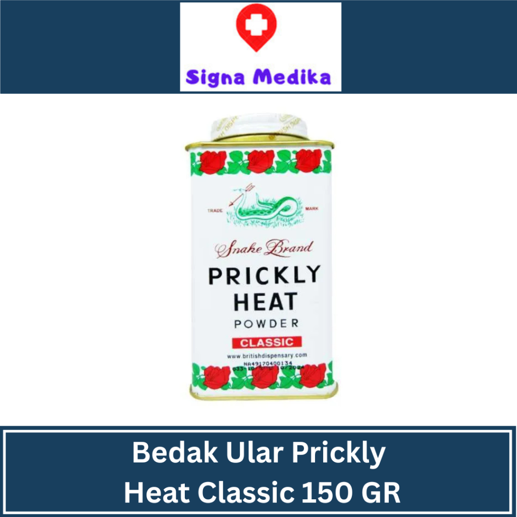 Bedak Ular Prickly Heat Classic 150 gram - Bedak Gatal
