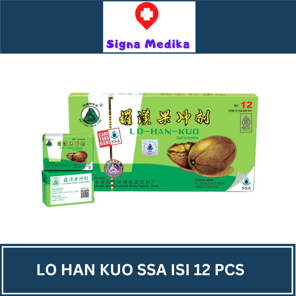 

LO HAN KUO Infusion SSA - Pereda Panas Dalam