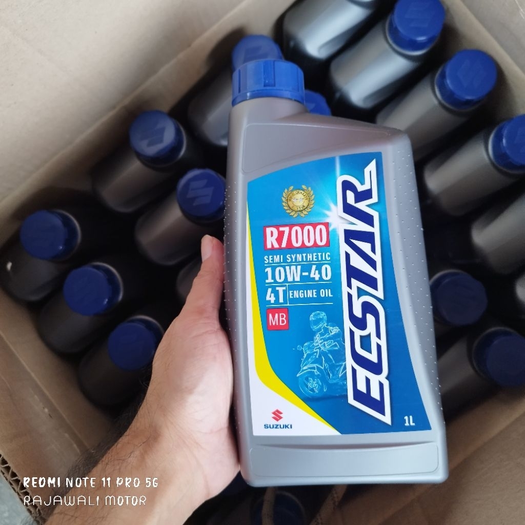 oli ecstar matic SGO 1 liter suzuki original