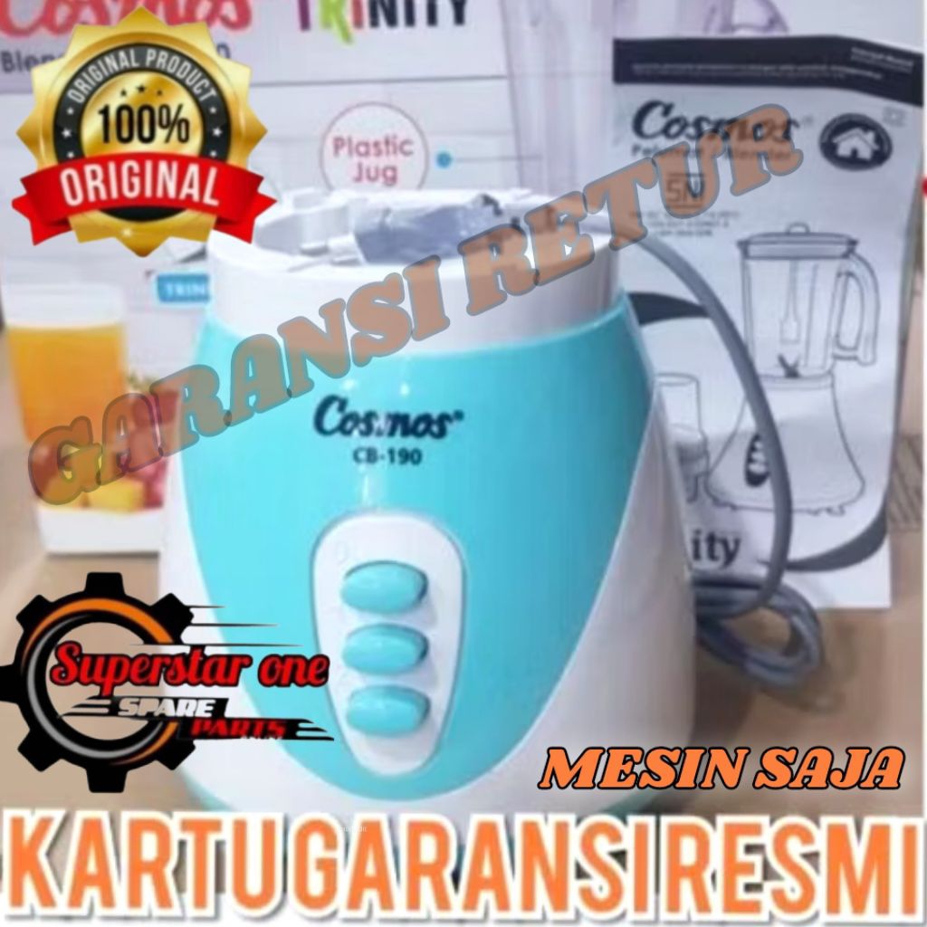 mesin blender cosmos cb-190 mesin cosmos cb190, mesin blender cb 190 EXTRA DUDUKAN