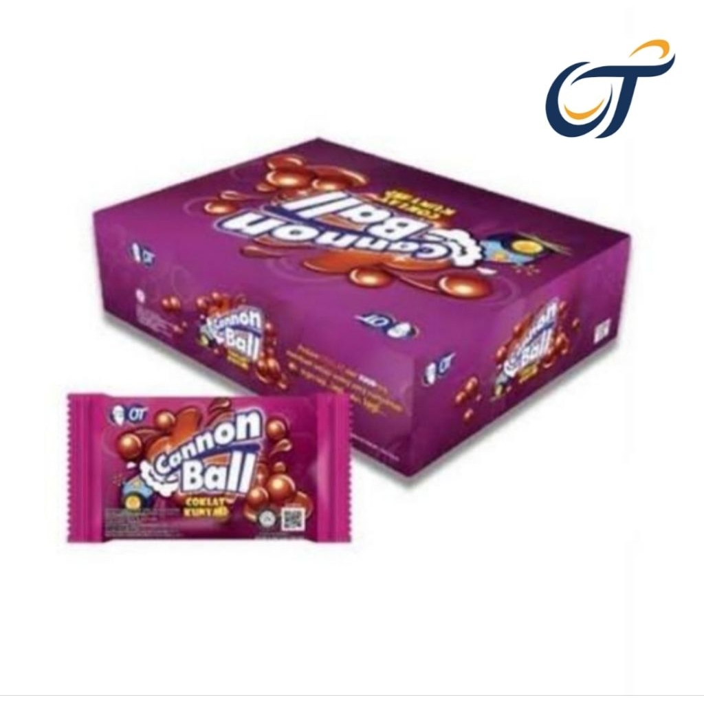 

CANNON BALL CHOCOLATE - 1BOX - 24PCS