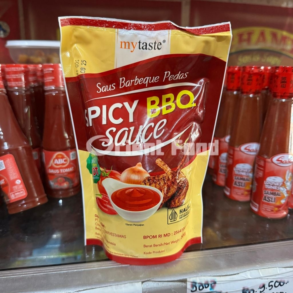 

PROMO Saus Spicy BBQ My Taste / Saos Barbecue BBQ Pedas 500gr Saus Sosis Bakar Grill [EXP AGS 2025]