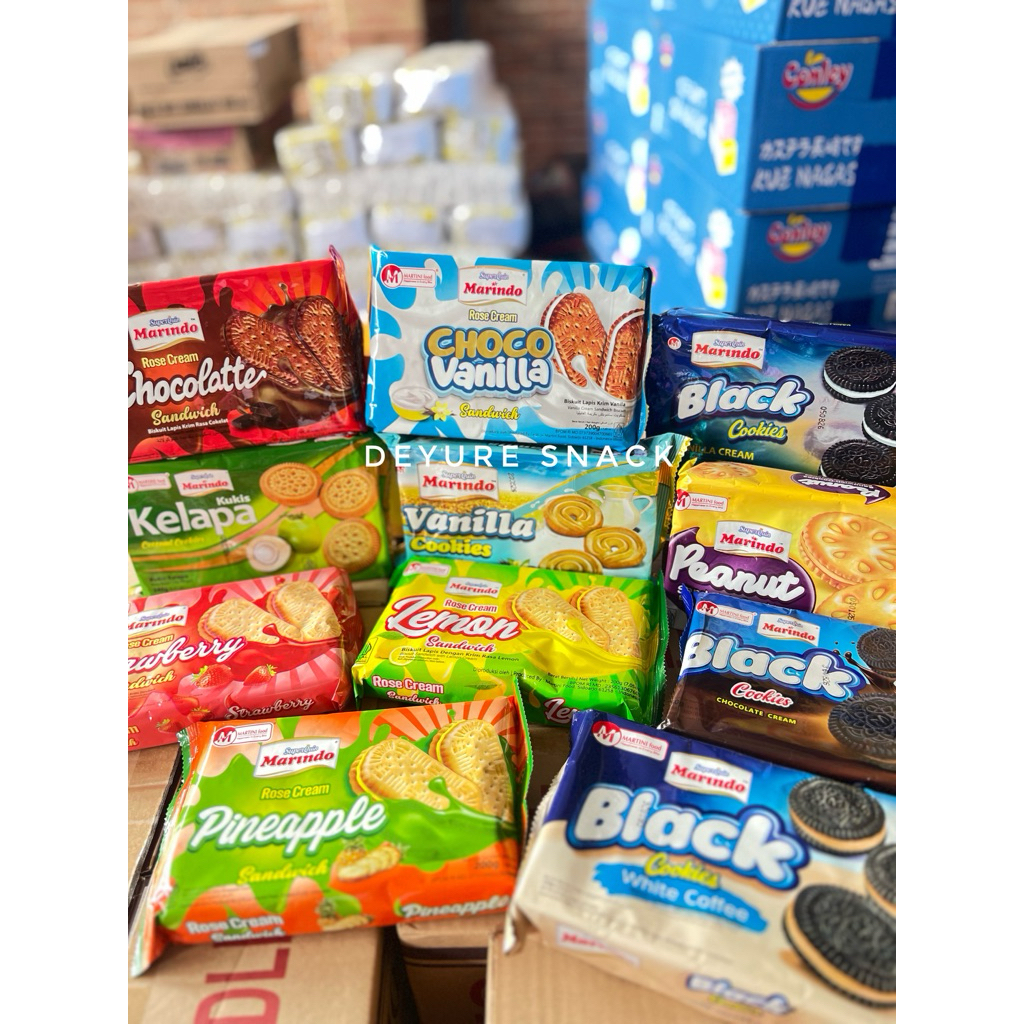 

Ecer Aneka Snack Hajatan Marindo Cream Sandwich Biskuit Lapis