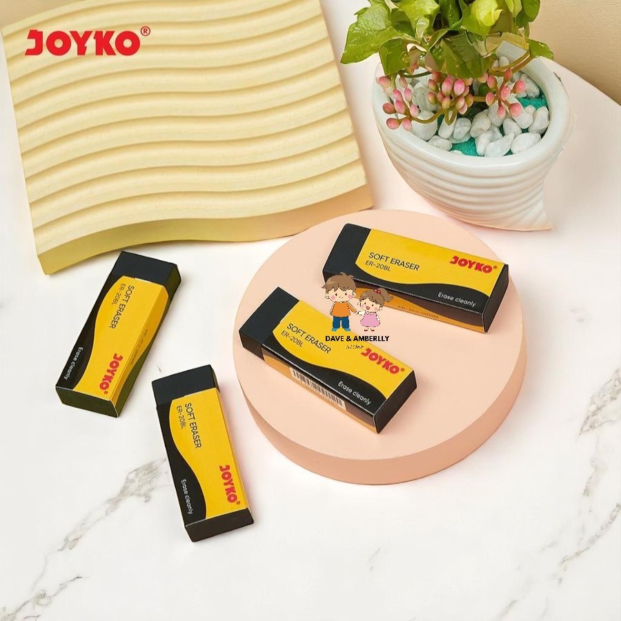 

JOYKO Pencil Eraser / Penghapus Pensil Besar Hitam ER-B20BL