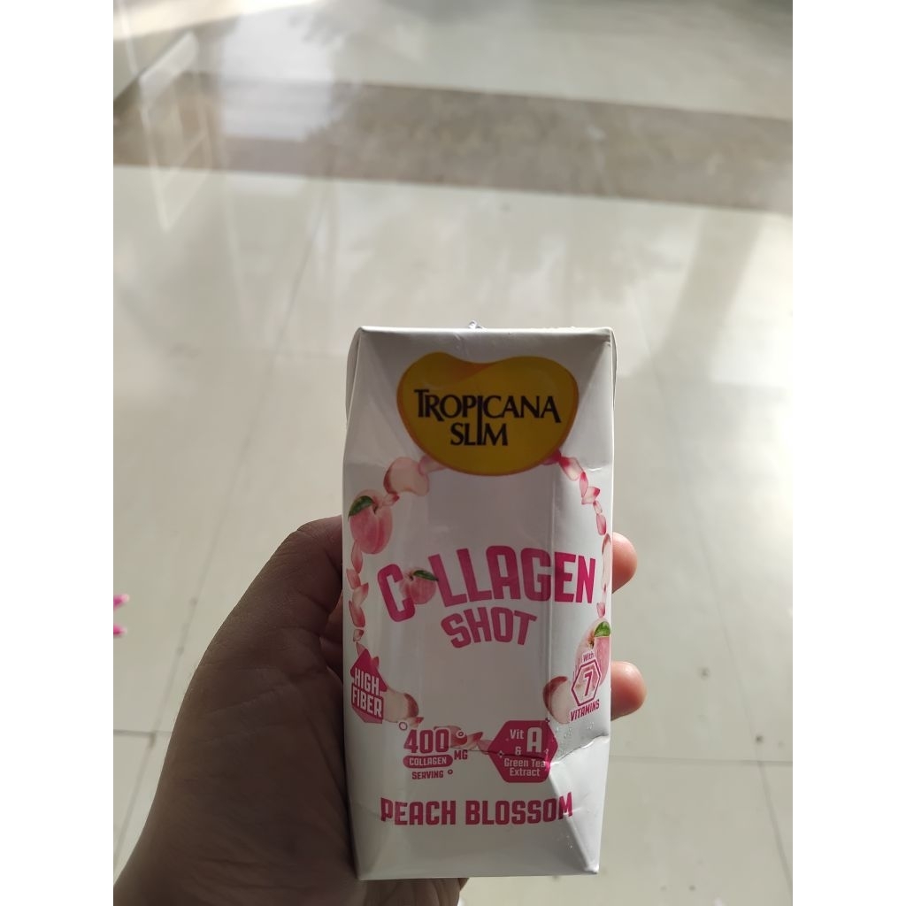 

Tropicana Slim Collagen Rasa Peach Blossom (1 Karton isi 24 pcs)
