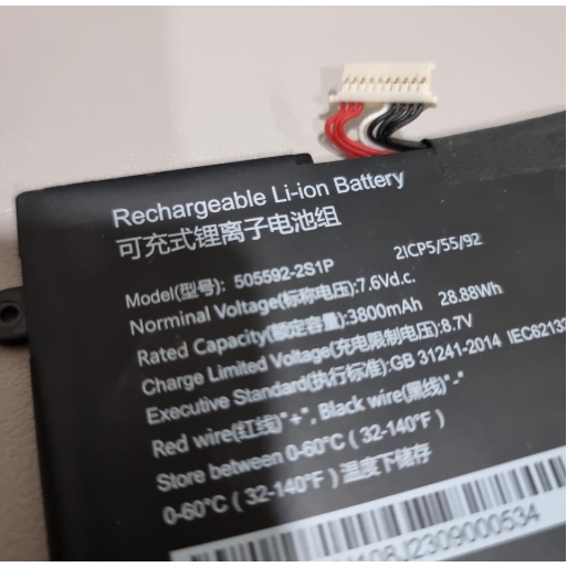 Chuwi Minibook X Battery Original Replacement 28.88Wh 3800Mah