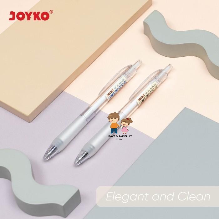 

JOYKO Gel Pen/ Pulpen Jel / Pulpen Gel / Pena Tinta Gel Hitam GP-371 Bontu Gel