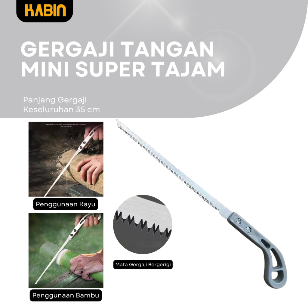 Gergaji kayu mini bonsai pruning gergaji tangan ekor ayam manual hand saw mini untuk ranting pohon