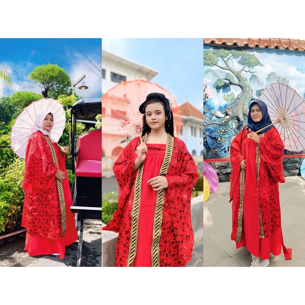 [kostum premium] SEWA HANFU WANITA