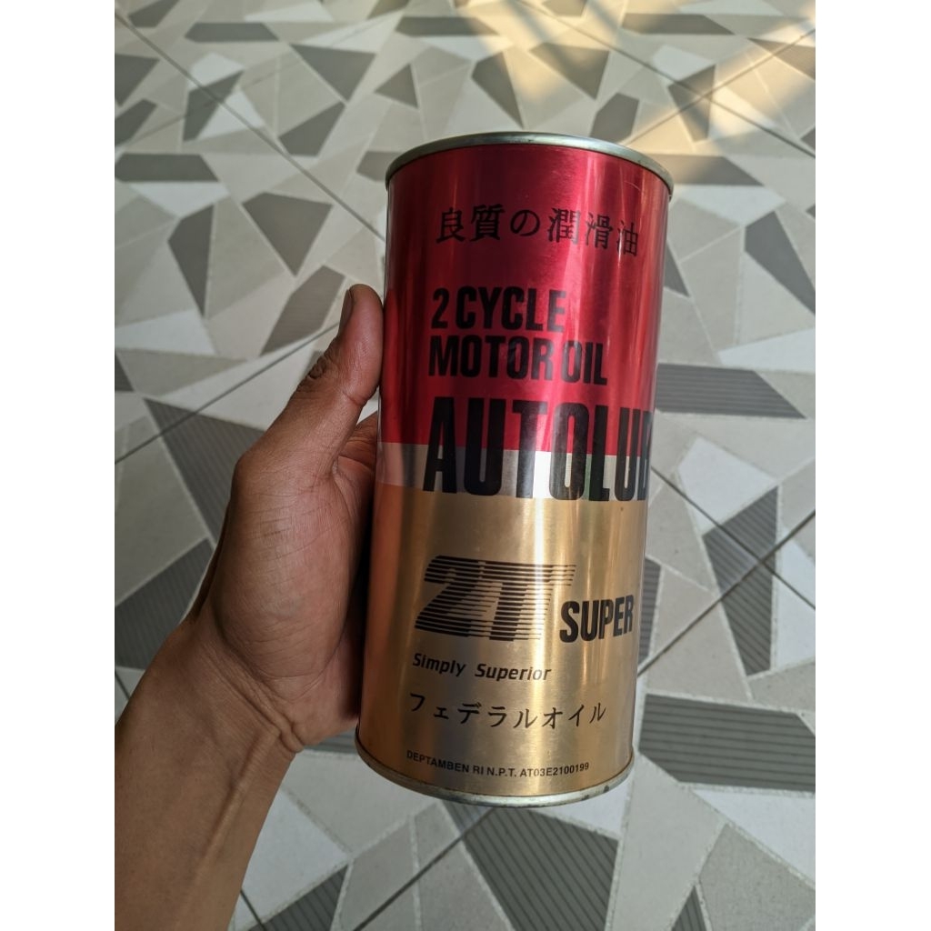OLI 2T OLI SAMPING PELUMAS Autolube Yamaha Original Gambar Lawasan