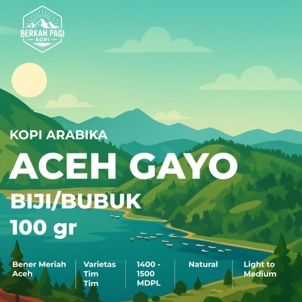 

Kopi Arabica Aceh Gayo 100 gram