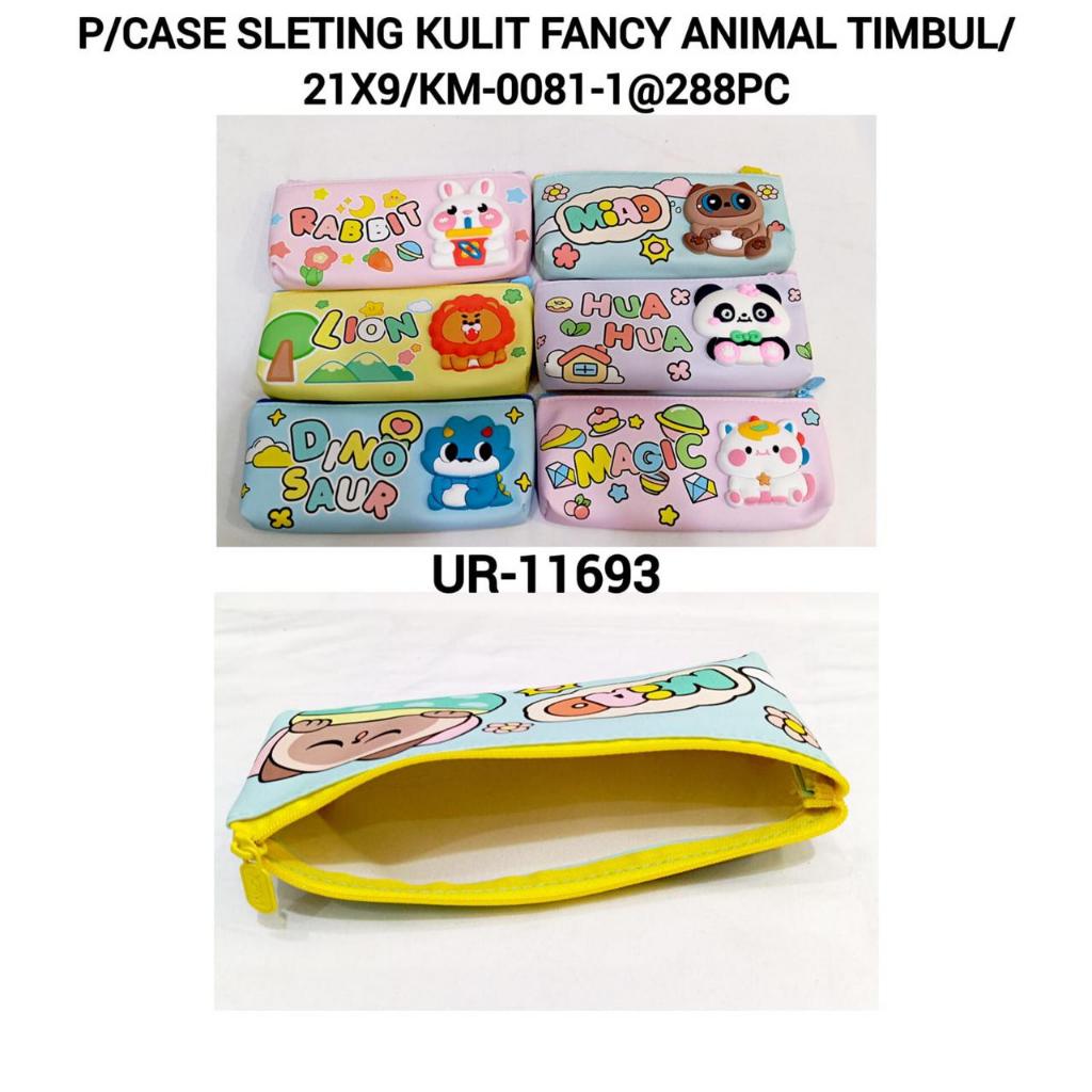 

PENCIL CASE / KOTAK PENSIL ANAK / KOTAK PENSIL KULIT / KOTAK PENSIL RESLETING / PENCIL CASE ZIPPER / PENCIL CASE RINGAN / KOTAK PENSIL MURAH / KOTAK PENSIL FANCY ANIMAL TIMBUL KM-0081-1