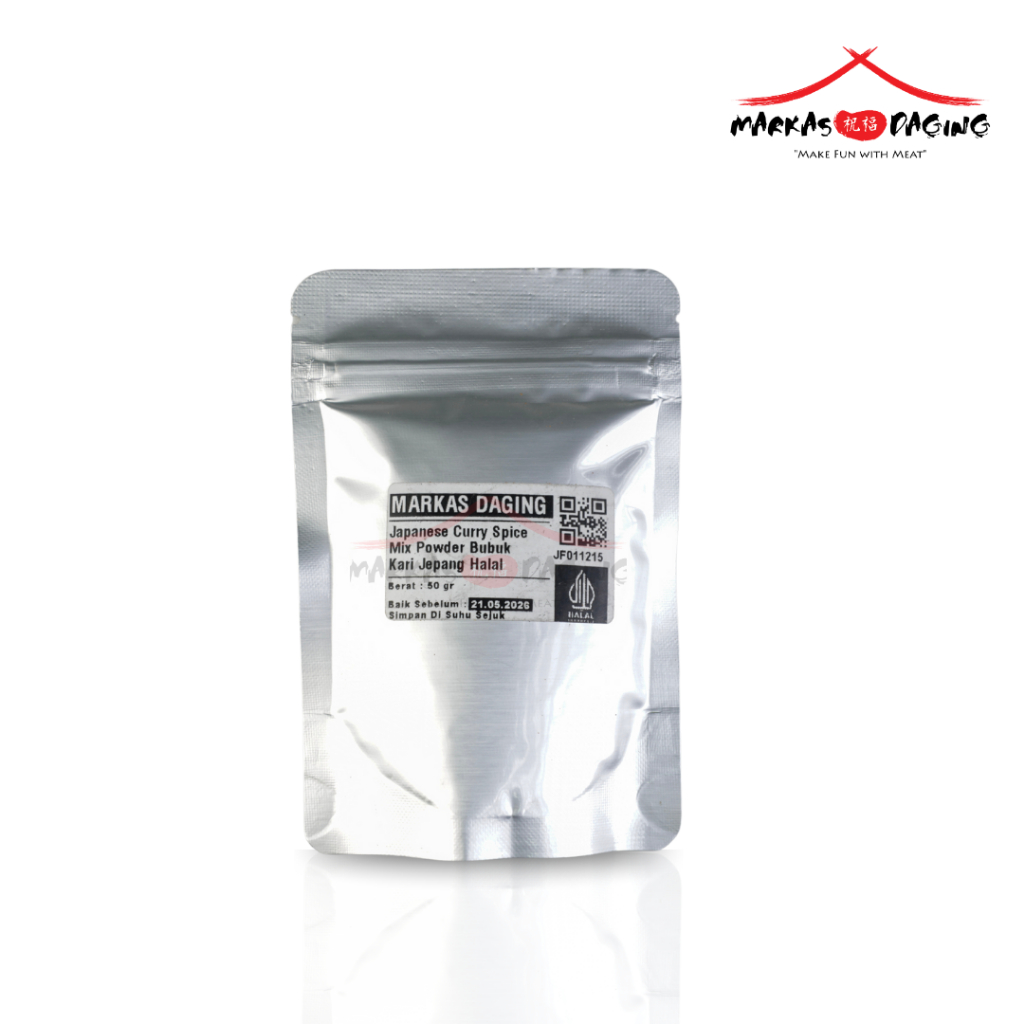 

Japanese Curry Spice Mix Powder | Bubuk Kari Jepang Halal 50 Gr - Markasdaging