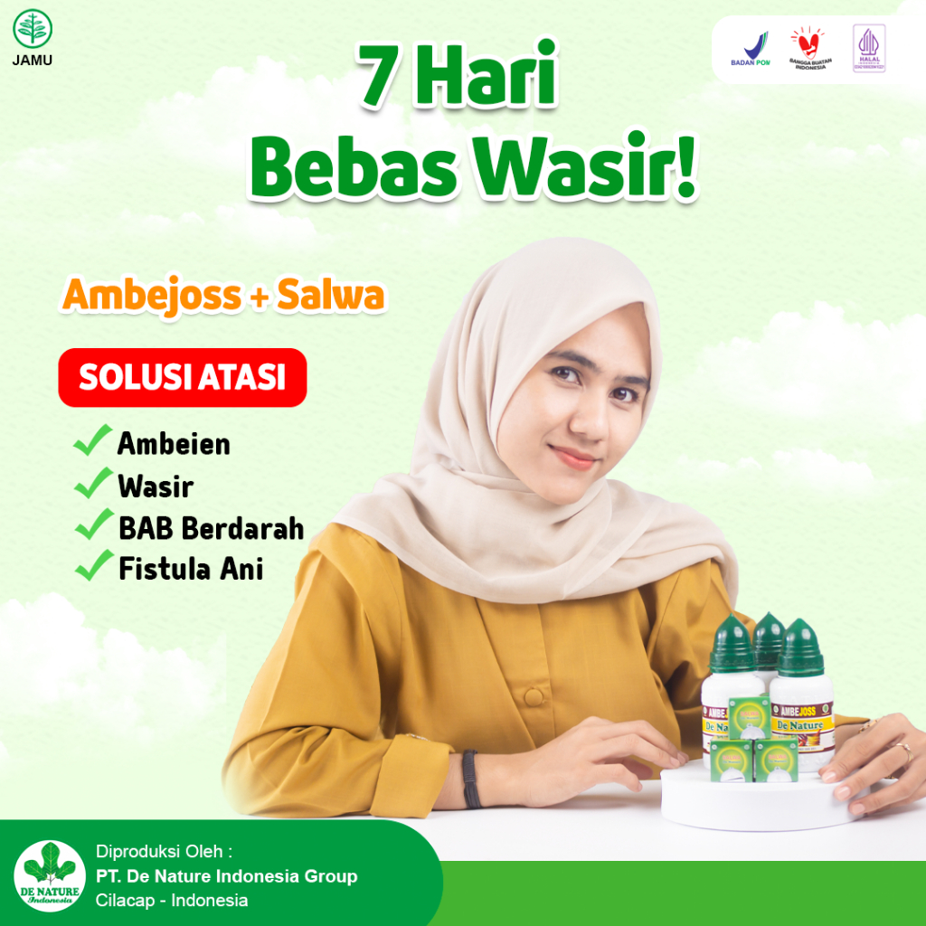Obat wasir obat ambeien paling ampuh (ambejoss salwa) pkt 1 minggu ambeien - Obat ambeien Tipe campu