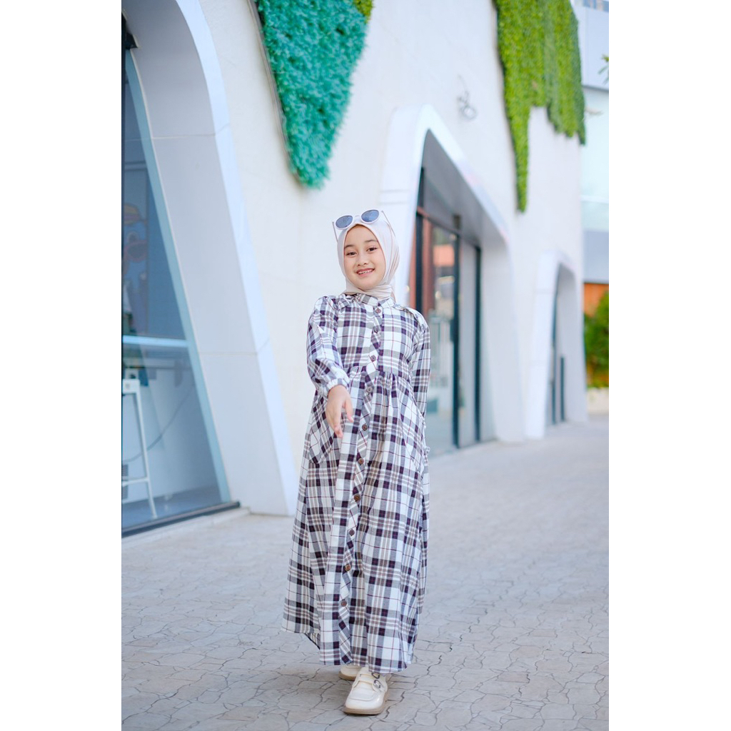 Gamis Flanel Anak Gamis anak perempuan Gamis Katun Anak