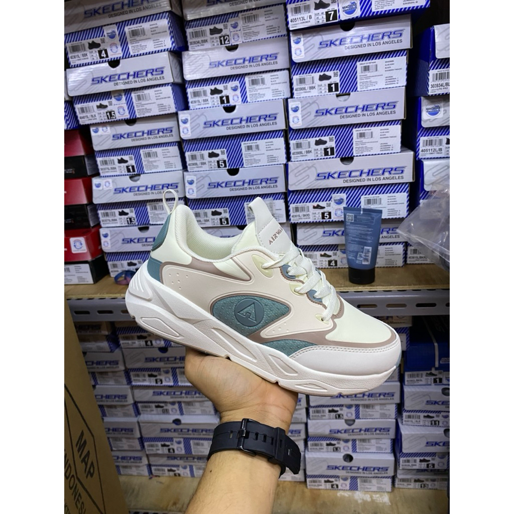 Sepatu airwalk original wanita / Airwalk Diego womens sneakers shoes-beige