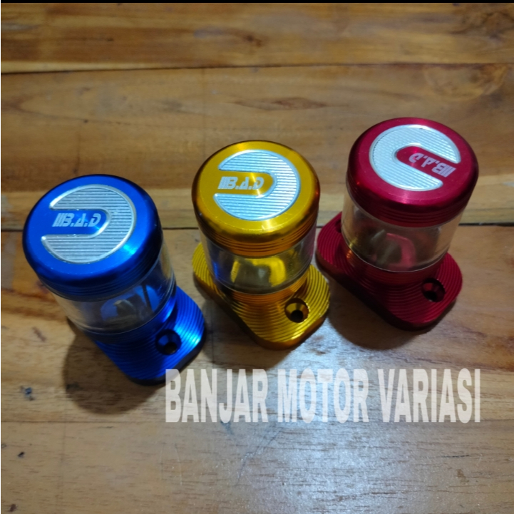 Tutup Minyak Rem kaca free baut pemasangan Variasi Yamaha Nmax Lexi Aerox Freego Mio Fino baut sejaj
