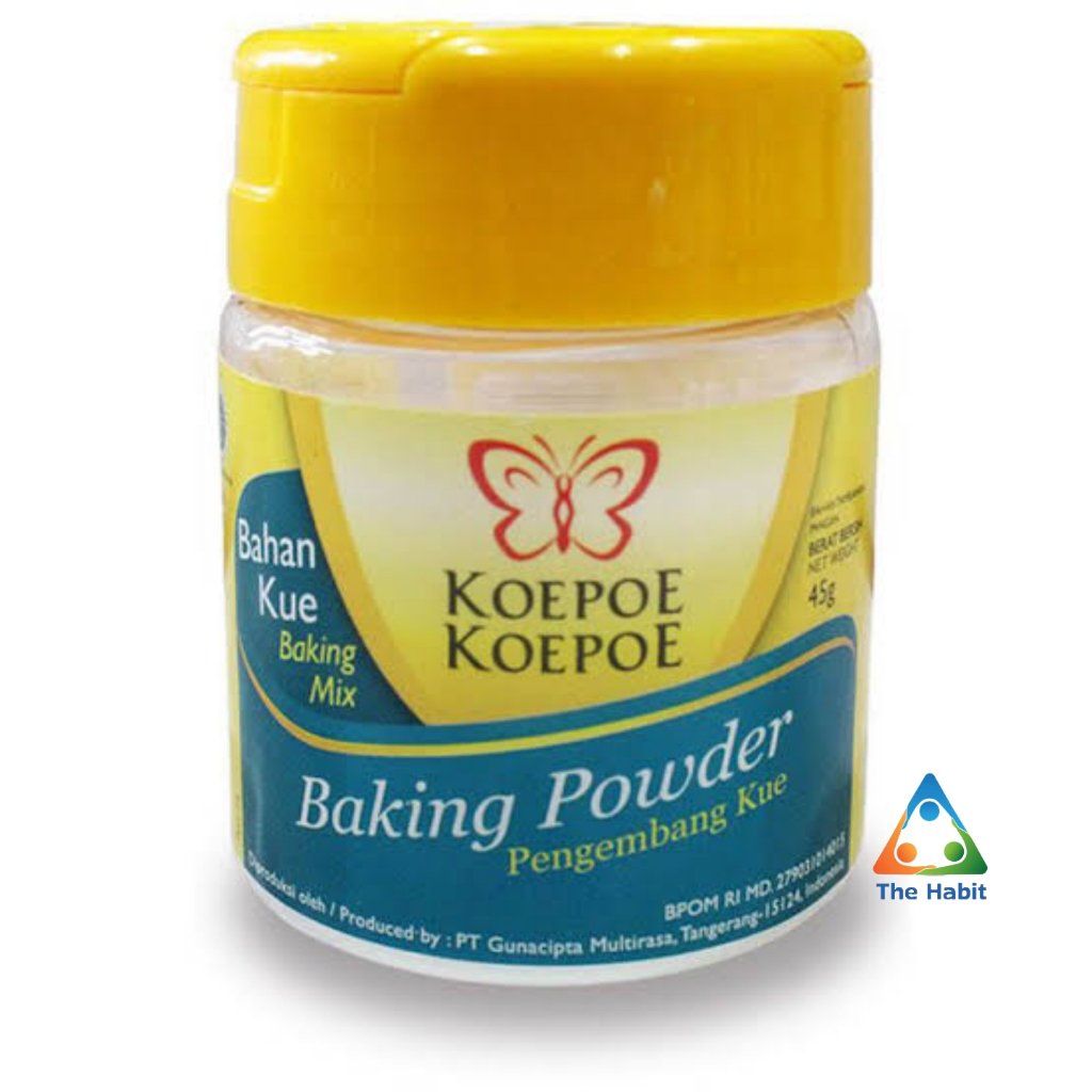 

(The Habit) KOEPOE KOEPOE BAKING POWDER (45gr)
