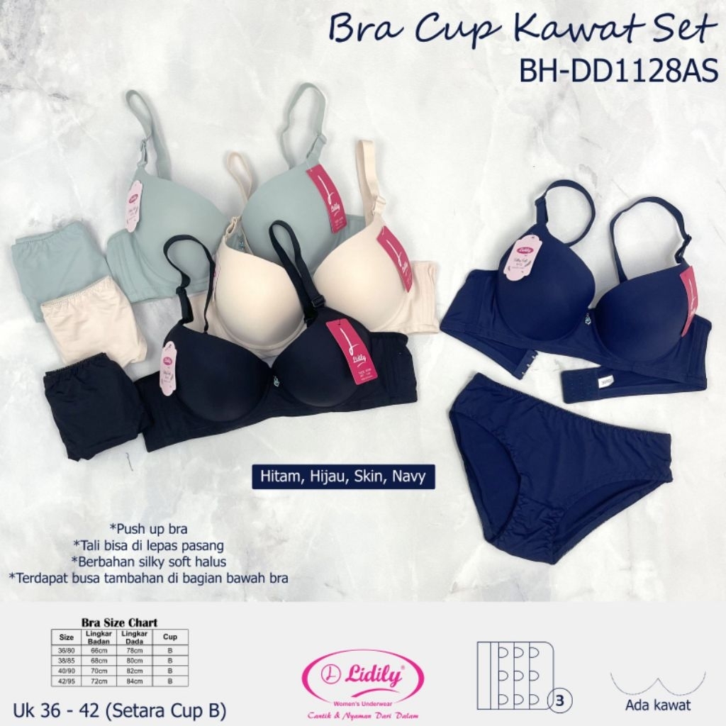 Bra Cd Set Lidily / Bra Bh Cd Set Lydyly
