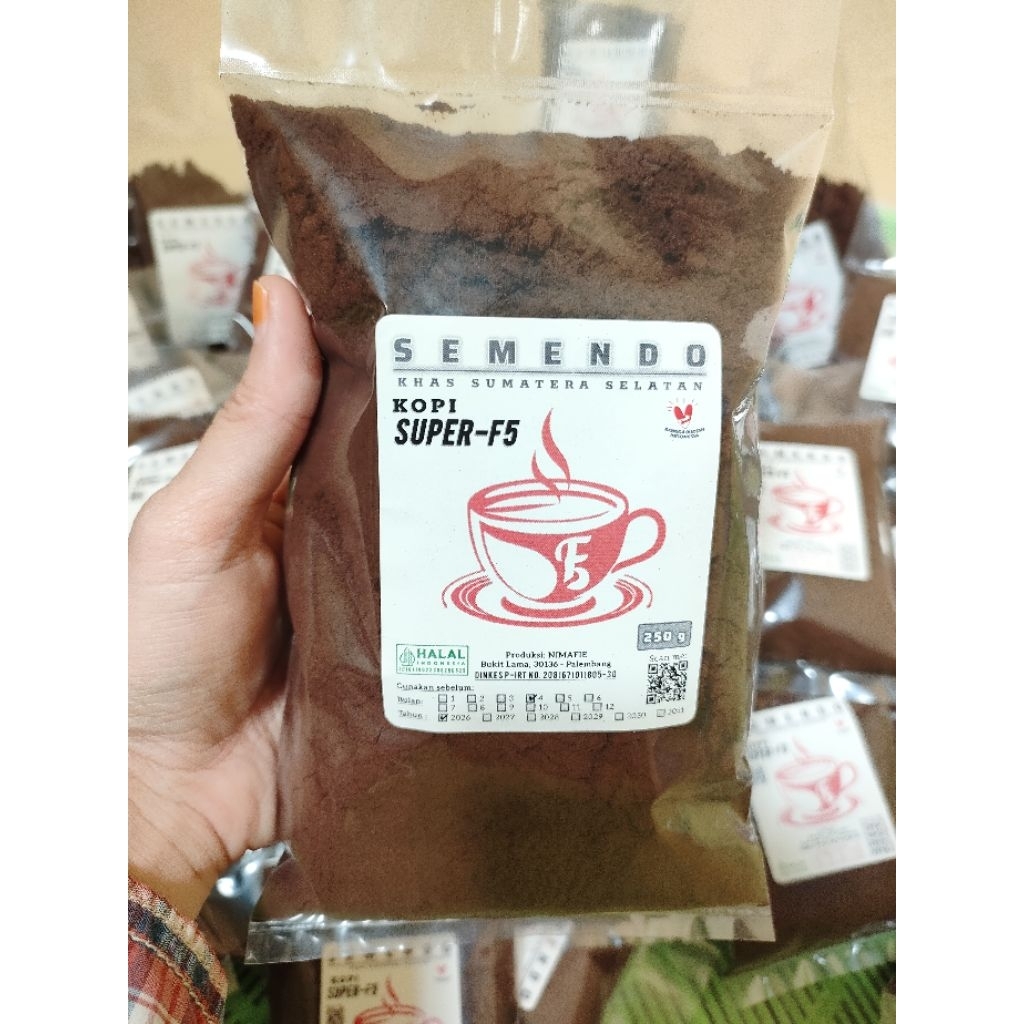

Kopi Bubuk Semendo Premium | 250 gram | Khas Sumsel