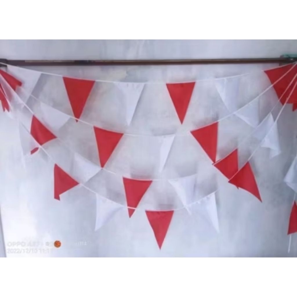 Umbul-Umbul segitiga/Umbul-Umbul renceng 5 meter