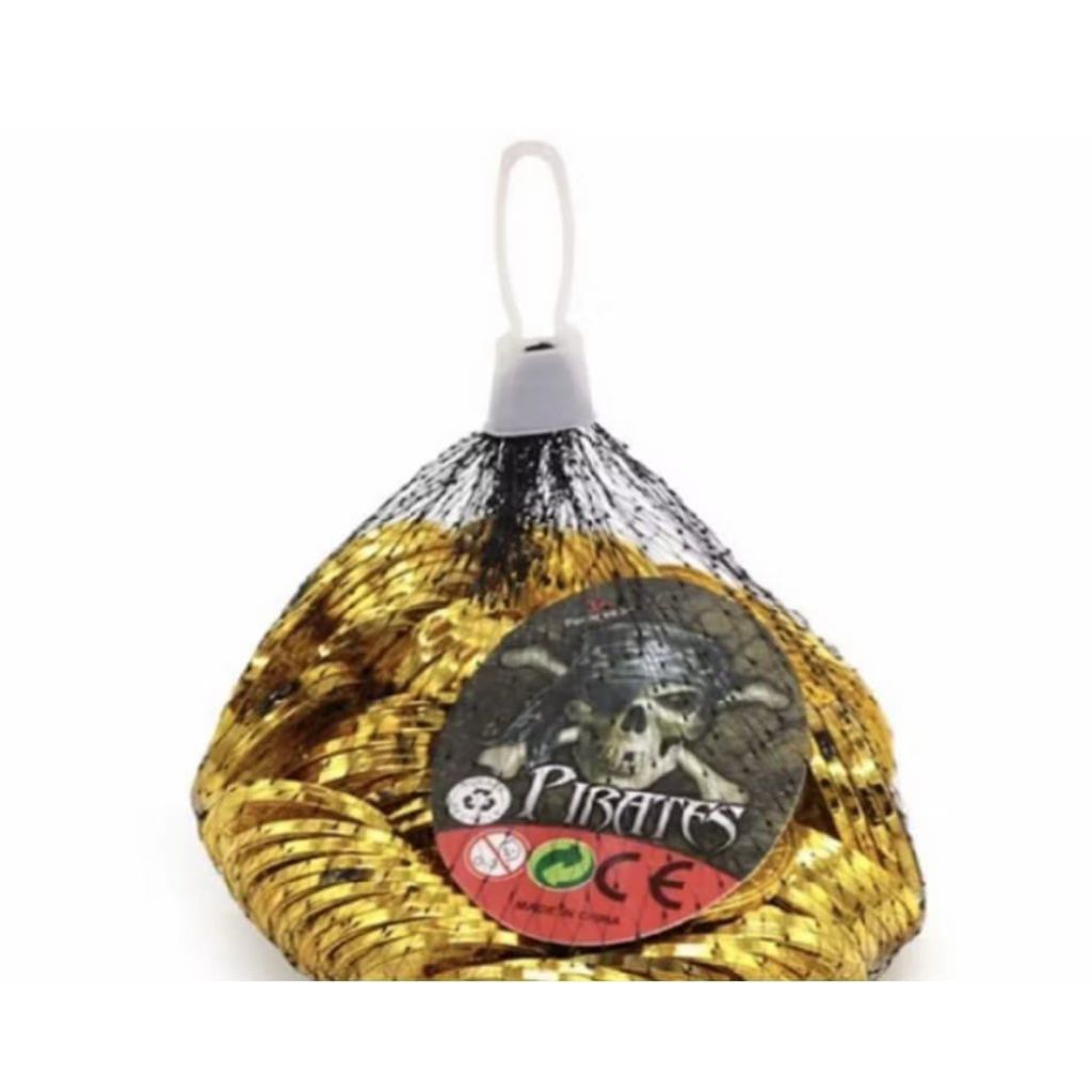 mainan koin emas harta karun