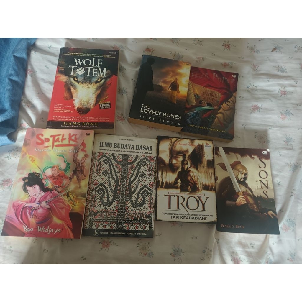 Buku buku bekas pribadi original