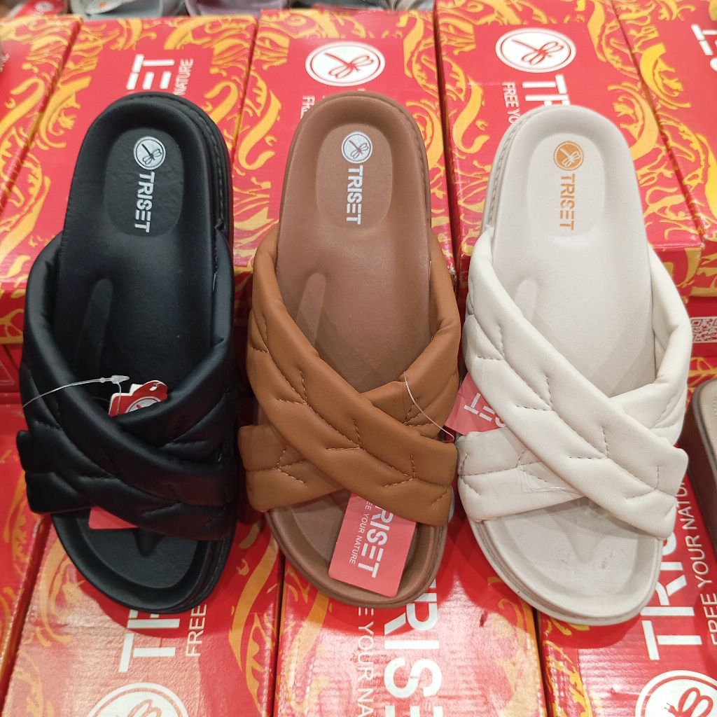 Sandal Wanita TRISET Ladies Shoes Nyaman empuk Orii Matahari