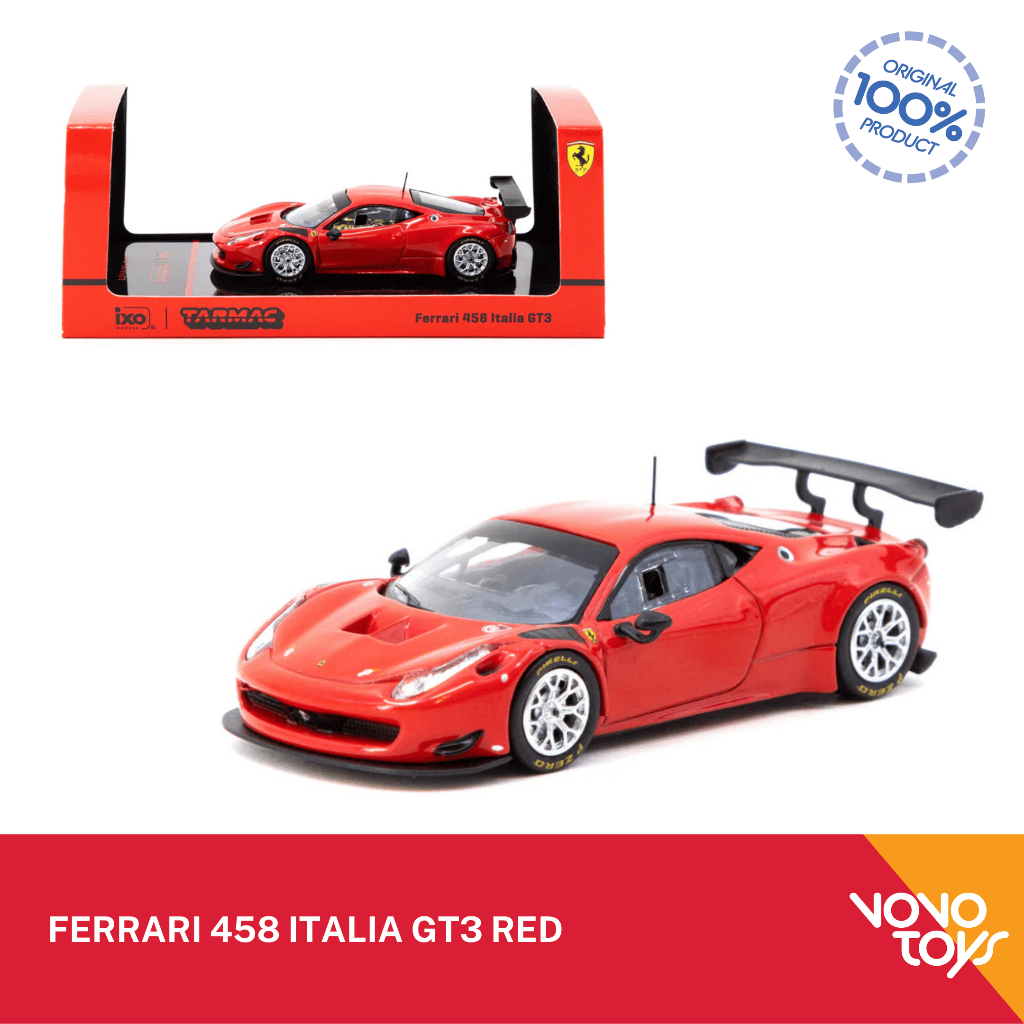 Tarmac 1/64 Ferrari 458 Italia GT3 Red