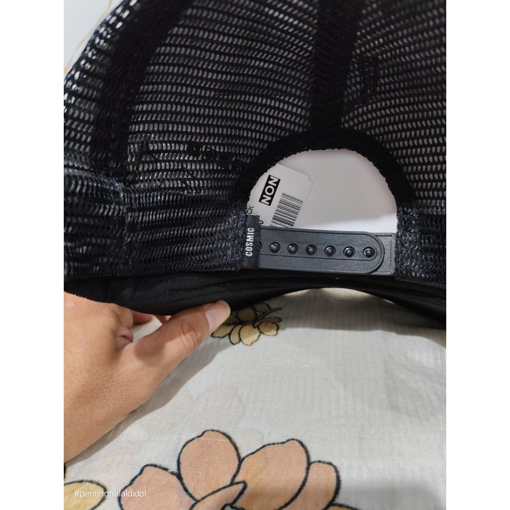 (BARU) Topi Cat Hat Trucker COSMIC LANDFUN BLACK ALL SIZE Original