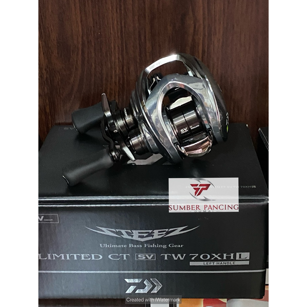 Promo Daiwa Steez Limited CT SV TW 70XHL 2025 Original Garansi Resmi Daiwa Resmi
