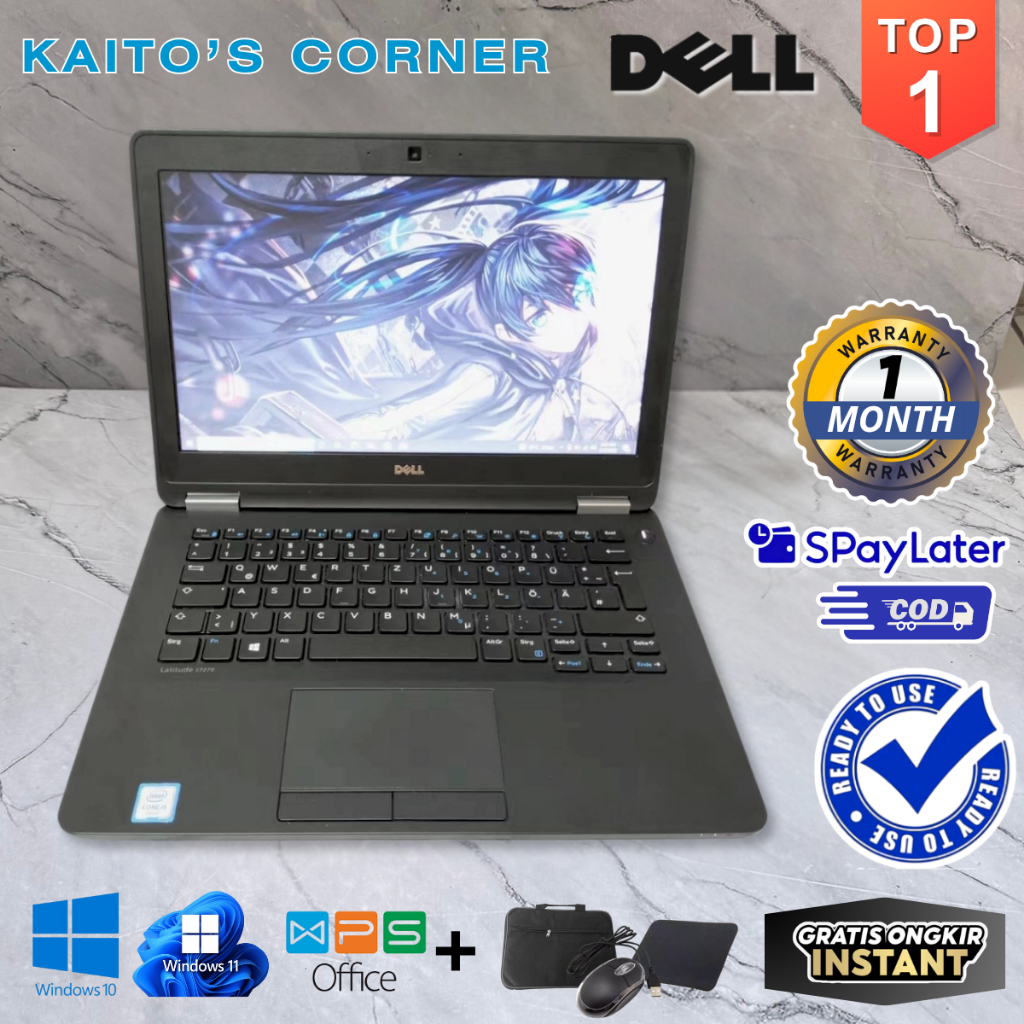 [Bekas] Laptop Dell Latitude 3500 3580 3590 3150 3300 3350 3380 5591 7420 7410 Inspiron 7586 5481 55