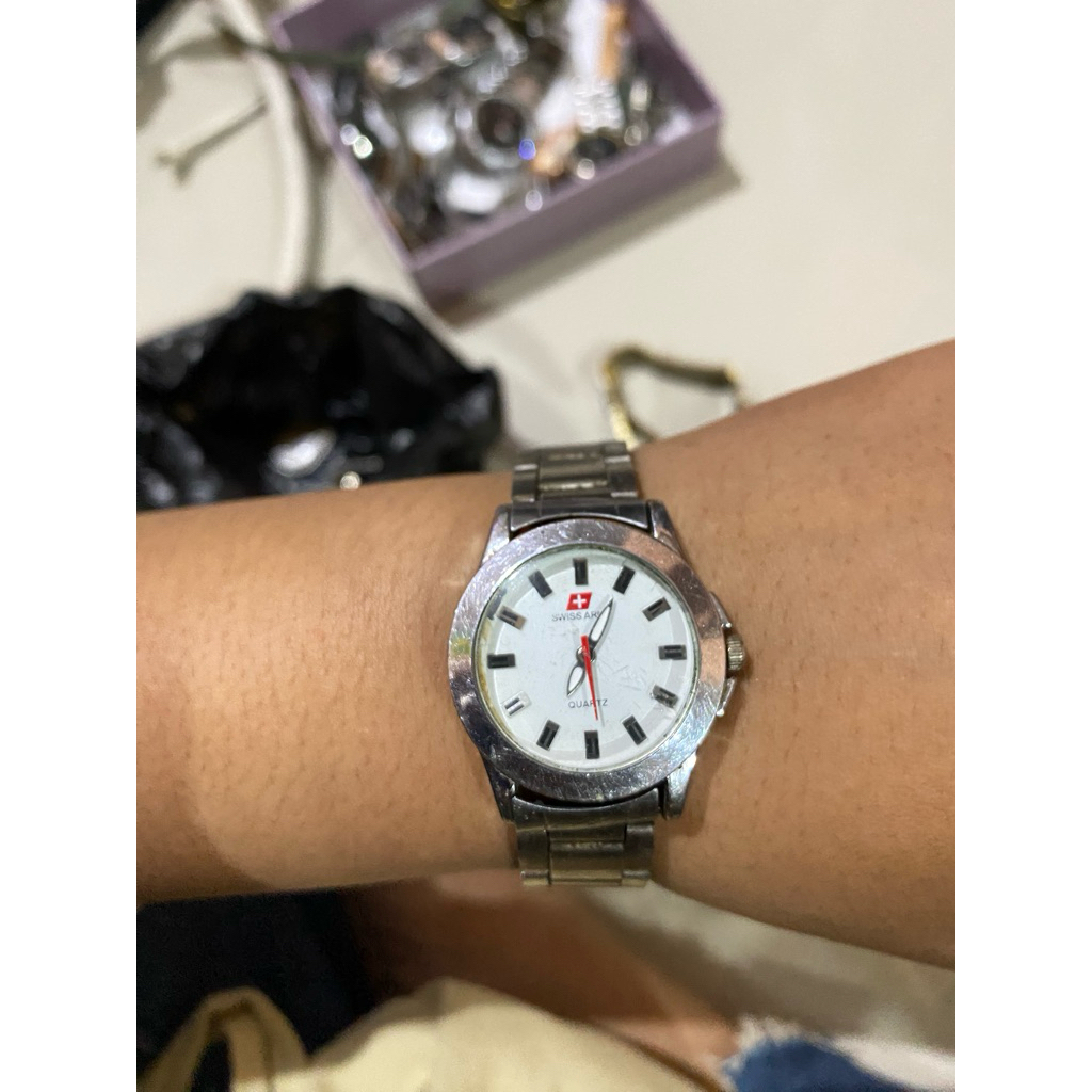 jam tangan swiss army second