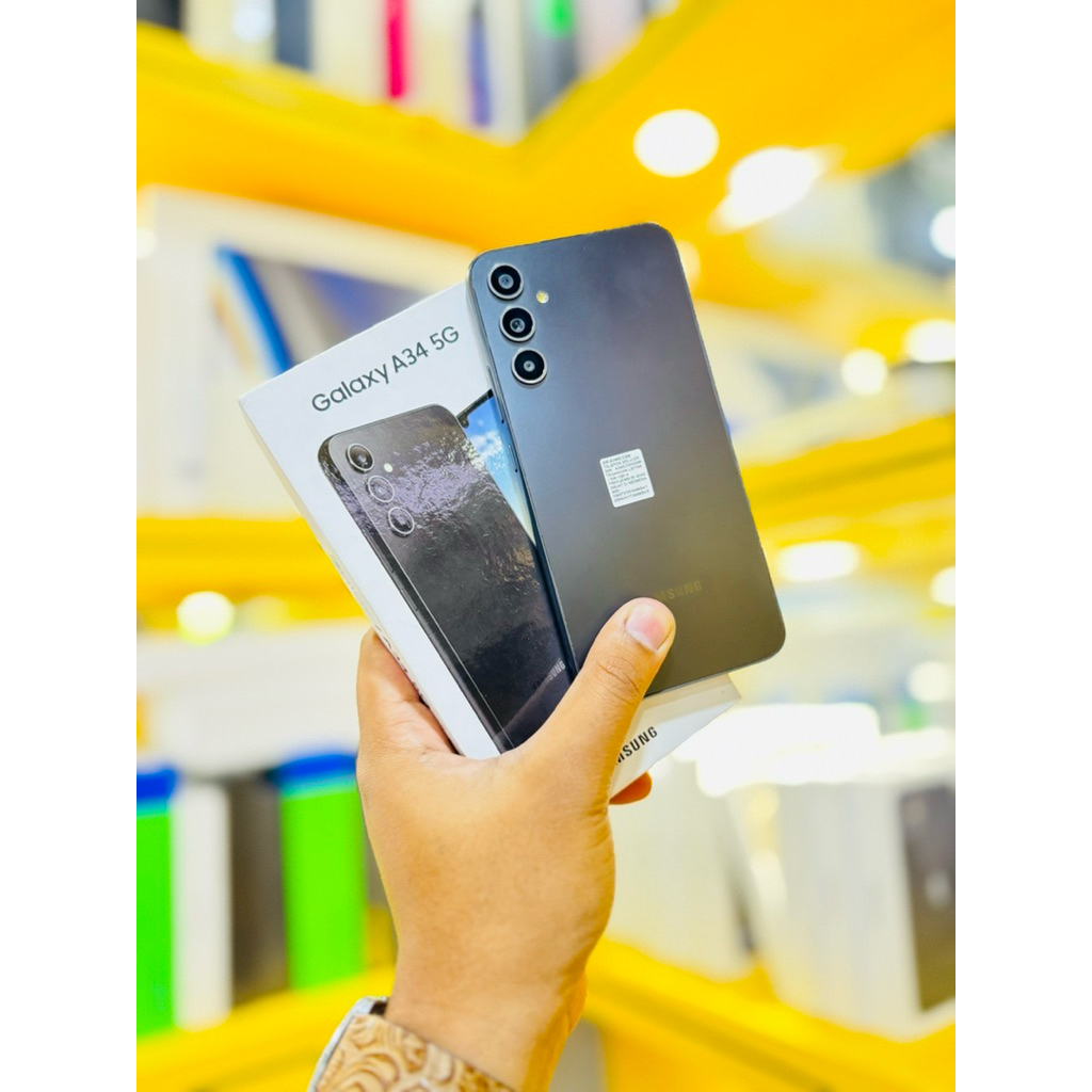 Samsung A34 5G 8/256 GB Fullset / Resmi sein