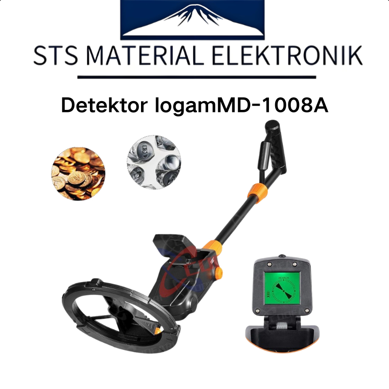 METAL DETECTOR MD5030 MD-1008A GOLD DETECTOR PENCARI EMAS LOGAM
