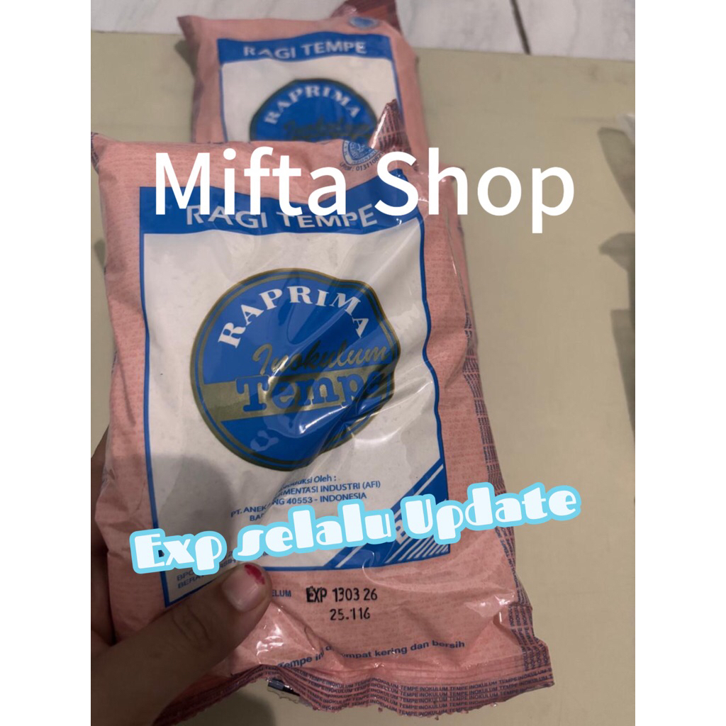 

Ragi Tempe Rapima 500gr exp selalu update.
