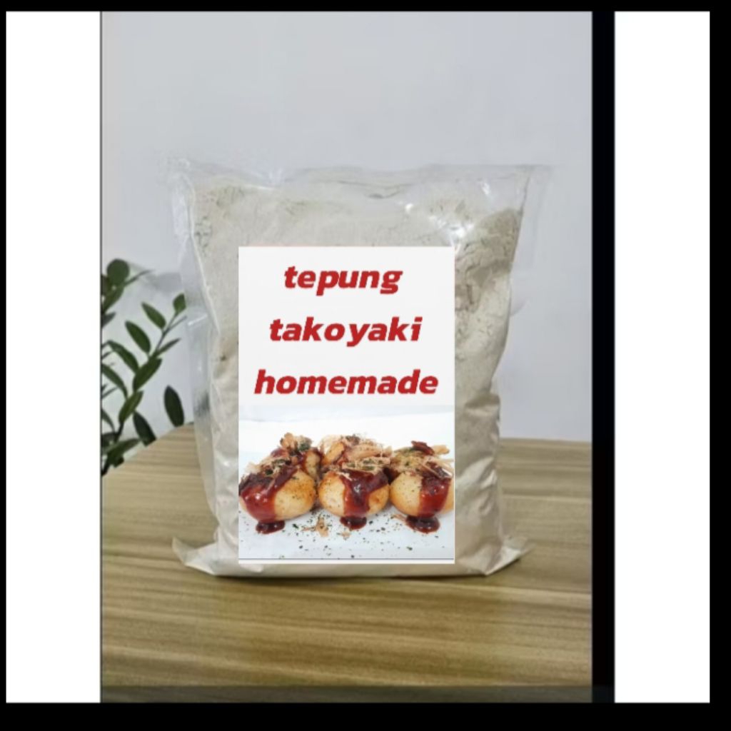 

tepung takoyaki homemade 250gr gratis racikan saus takoyaki spesial