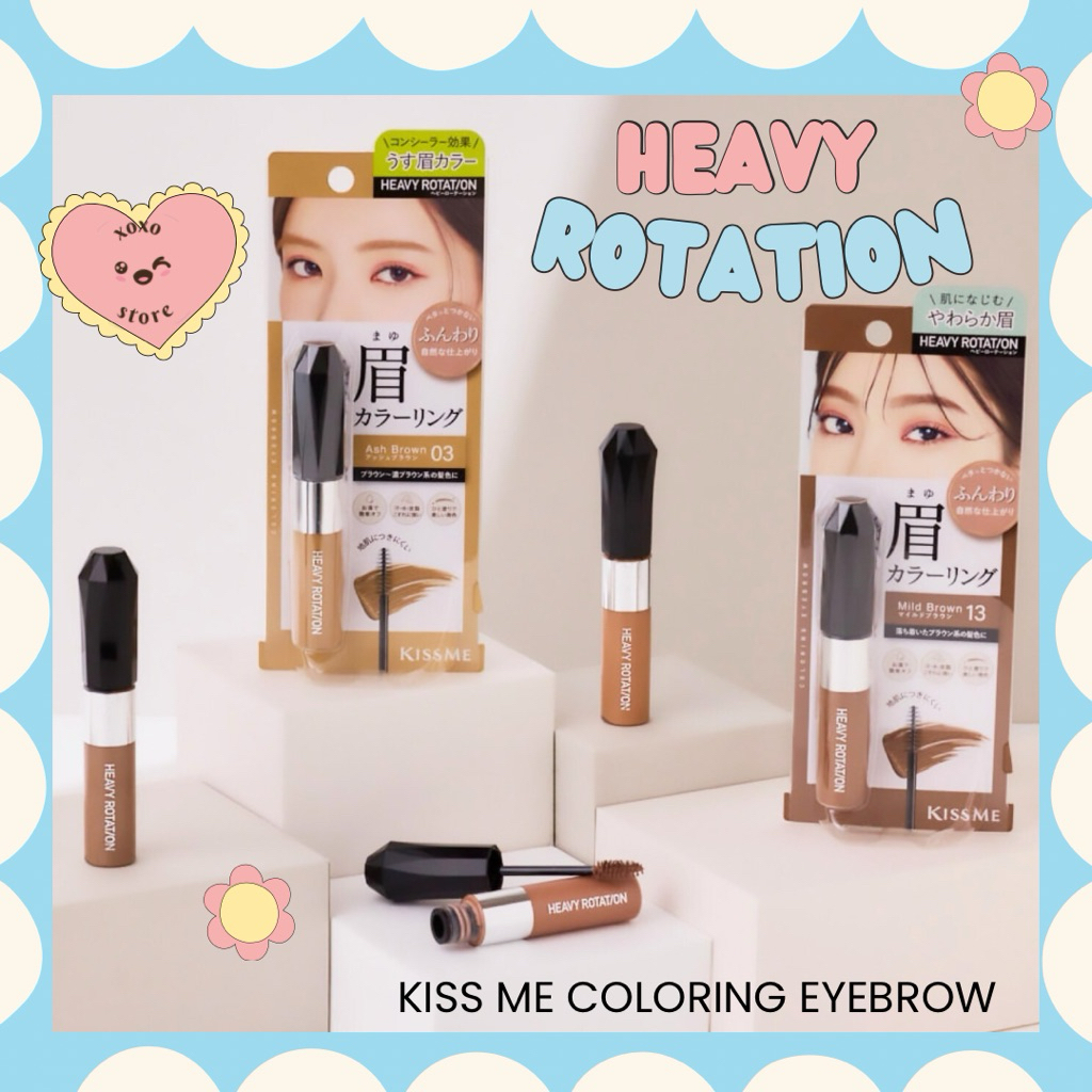 KISS ME HEAVY ROTATION COLORING EYEBROW | HEAVY ROTATION EYEBROW | ORIGINAL JEPANG