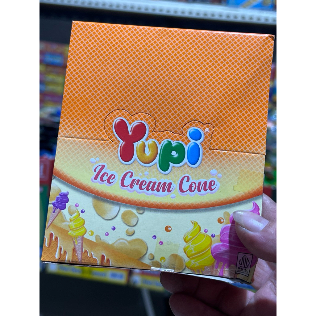 

yupi ice cream cone isi 24 pcs
