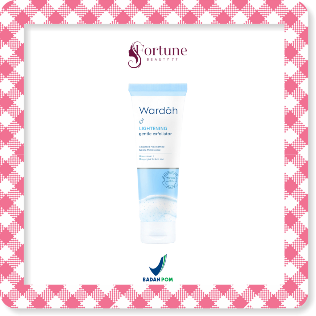 WARDAH LIGHTENING GENTLE EXFOLIATOR 50ML - SABUN CUCI MUKA - EKSFOLIASI