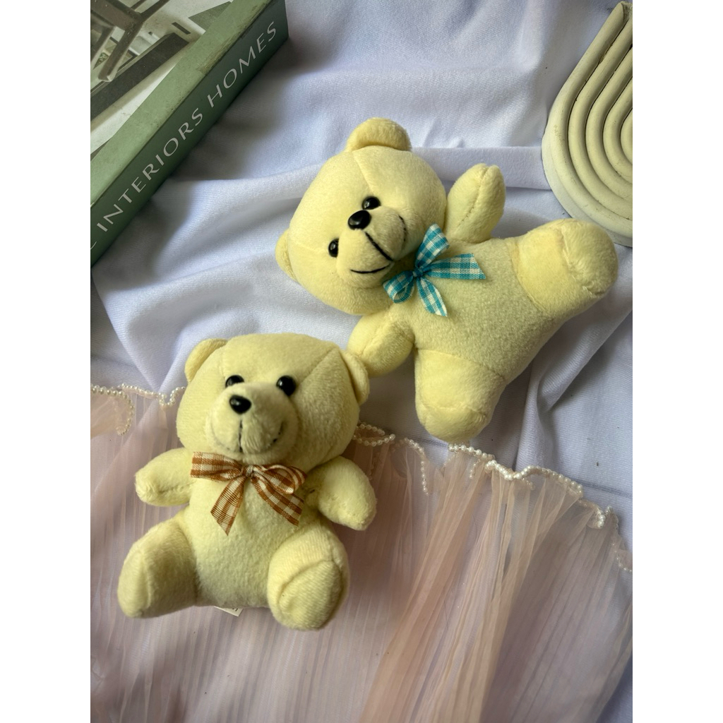 BONEKA BEAR 15CM/BONEKA BEAR VELBOA/BONEKA TEDYBEAR