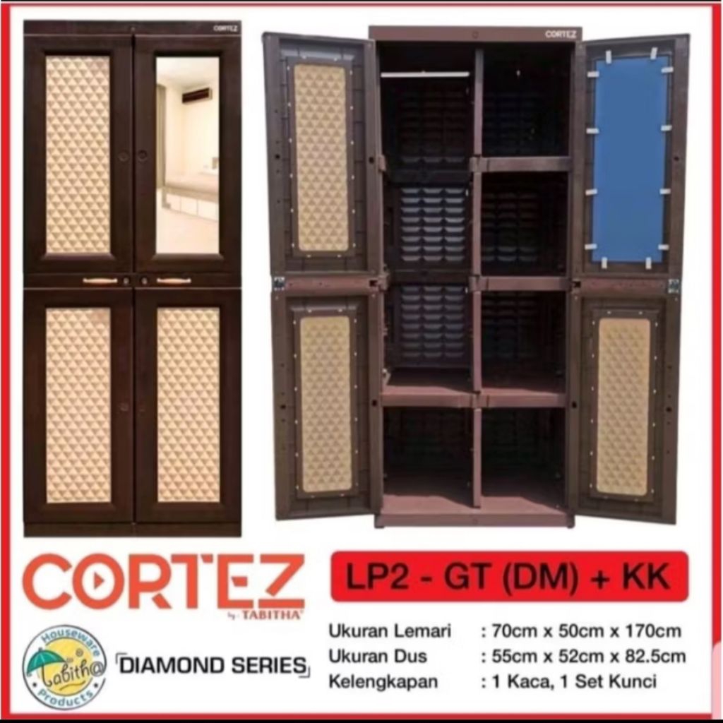 LEMAR PLASTIK I JUMBO GANTUNGAN+RAK CORTEZ