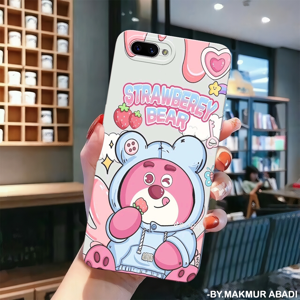Softcase Oppo A3S - Realme C1 - Oppo A1K - Realme C2 - Cassing Handphone Karakter - Case Hp Motif Lo