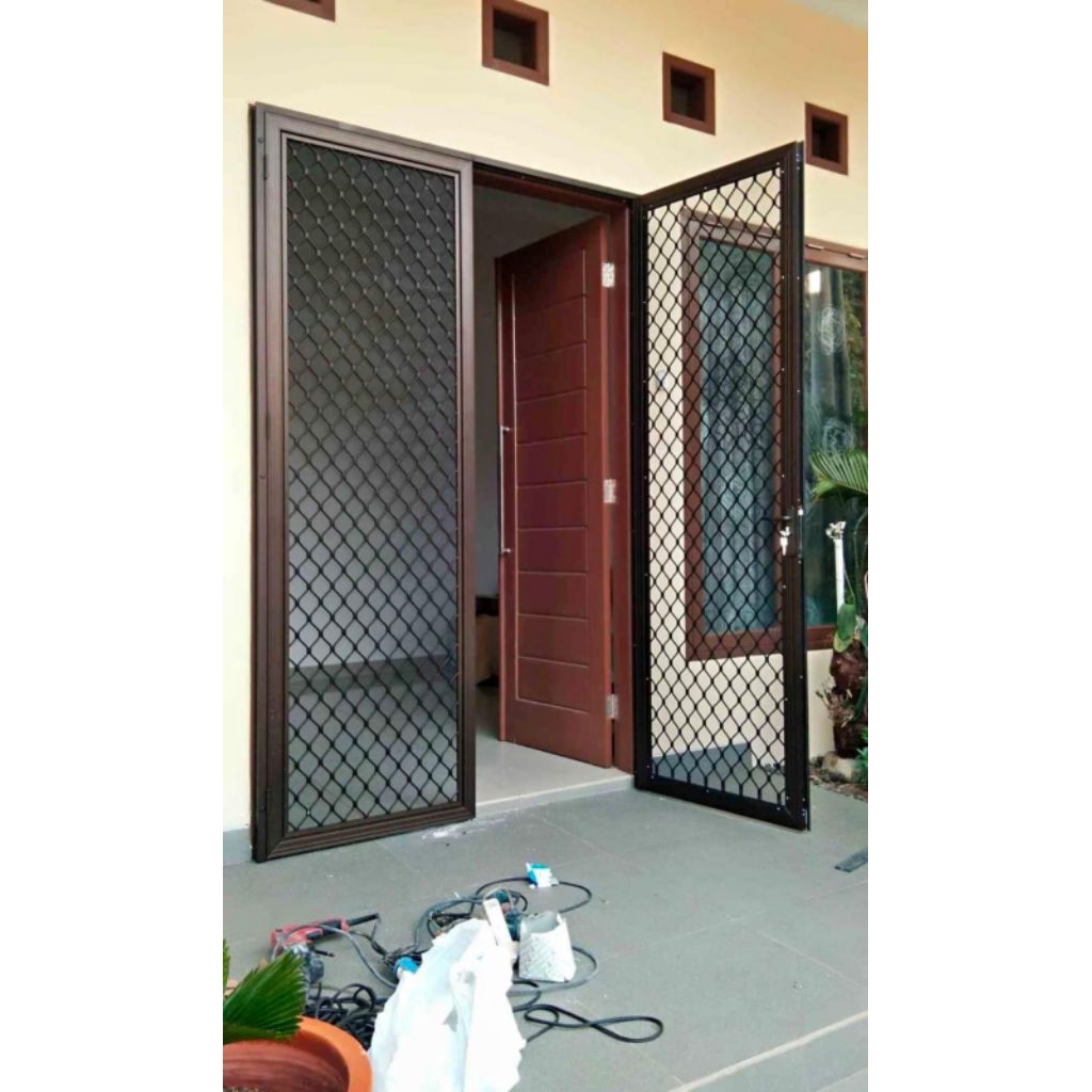 Pintu kawat Nyamuk Aluminium