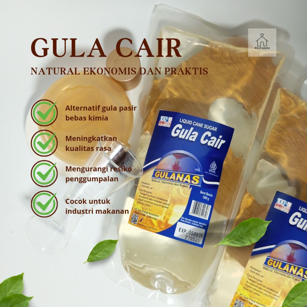 

Gulanas Gula Cair Gula 1kg Gula Pasir Cair Gula Untuk Jualan Gula Praktis Gula Natural Alternatif Gula Pasir Gula 100%