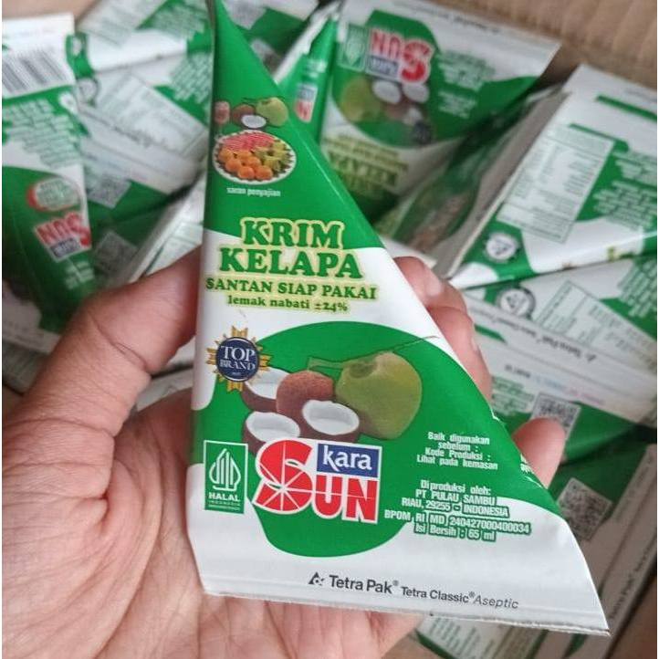 

Sun Kara Santan TCA 65ML Bebas Gluten Dan Kolesterol | Santan Siap Pakai Masakan & Kue