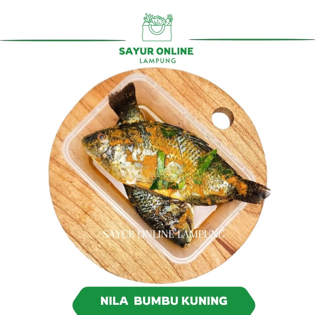 

Nila Bumbu Kuning 1/2 kilo - Sayur Online Lampung